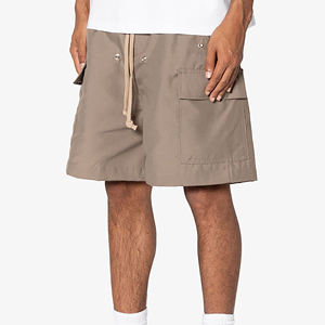 High Quality Custom Made Wear Lightweight Cargo <b>Shorts</b> <b>For</b> <b>Men</b> Plus Size Relaxed Fit Wide Leg Bottom <b>Long</b> Drawstrings <b>Shorts</b> - Product Image 5