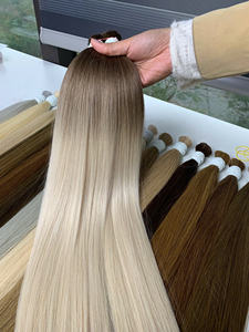 Prix de gros Extensions de cheveux vietnamiens vierges de haute qualité 100% Extensions de cheveux humains en vrac de couleur Afro personnalisables - Product Image 5