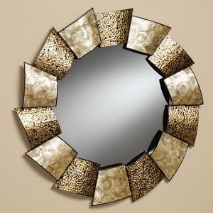 Miroir mural d'intérieur pour la décoration de la maison, design feuille, décoration classique et moderne, miroir avec plusieurs finitions - Product Image 6