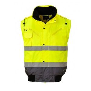Personalizado al aire libre a prueba de viento grueso profesional desmontable invierno e impermeable abrigo de trabajo personalizado ropa de trabajo de los hombres chaqueta de seguridad de nieve - Product Image 4