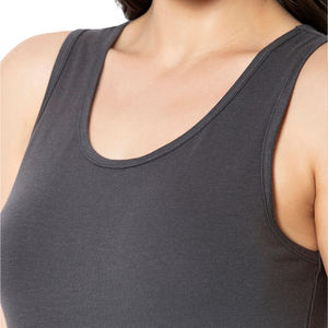 Camisetas sin mangas de punto informales para mujer, ropa deportiva transpirable, estilo único, de algodón 100% Material, ropa de gimnasio, ropa de mujer - Product Image 5