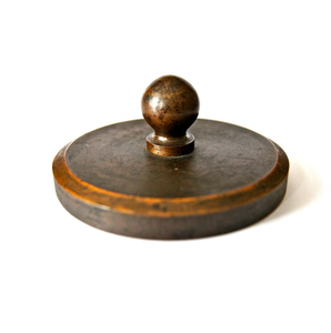 Peso de papel de madera redondo 2 uds diseño fantástico peso de papel de madera de mejor aspecto para tamaño personalizado mejor calidad - Product Image 2