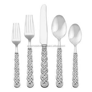 Juego de cubiertos Premium de acero inoxidable 304 para bodas, restaurantes, cubiertos de comida de alta calidad, vajilla a precio competitivo - Product Image 6