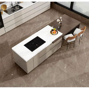 Carreaux en porcelaine de haute qualité 600x1200 mm, surface veinée de basalte, revêtement de sol grand format durable - Product Image 1