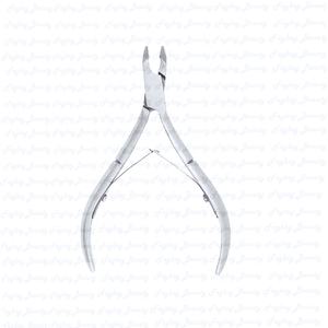 Pinza profesional para cutículas de acero inoxidable, bloqueo de logotipo personalizado, herramienta para el cuidado de las uñas para los dedos - Product Image 6