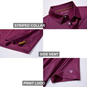 Polos informales de alta calidad OEM a precio de fábrica para hombre, Polo bordado transpirable de secado rápido a granel para Polo personalizado - Product Image 4