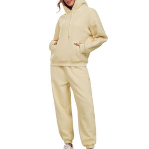 La mejor venta y chándales de moda para mujer Impresión personalizada Manga larga Streetwear Chándal para mujer - Product Image 4