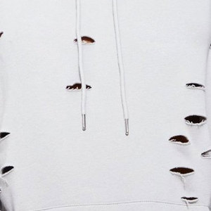 Hoodies d'hiver pour hommes, style déchiré, 100% coton, personnalisables, vente en gros, service OEM, parmi les plus vendus - Product Image 6