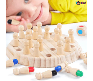 Tour arc-en-ciel en bois | Tour d'Hanoï | Jouet de puzzle empilable multicolore Premium 8 anneaux pour enfants, enfants et adultes - Product Image 4