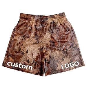 Pantalones cortos de sublimación con estampado de moda de verano, pantalones cortos de malla, pantalones cortos con cintura elástica hechos en Pakistán, pantalones cortos para hombres, el mejor fabricante - Product Image 3