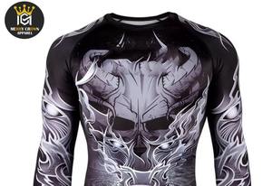 เสื้อกันผดผื่นสำหรับผู้ชายเสื้อกันผดผื่นแขนยาวป้องกันรังสียูวีป้องกันแสงแดดออกแบบโลโก้ได้ตามต้องการ - Product Image 5