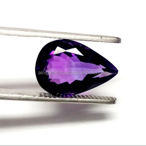 Pierre précieuse d'améthyste fabuleuse pierre taillée à facettes d'améthyste semi-précieuse bien polie au prix d'usine en gros - Product Image 2