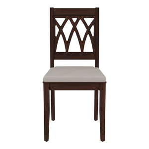 Ensemble de salle à manger Diana 4 places en bois de teck massif de haute qualité avec coussin Omega Pearl. - Product Image 1