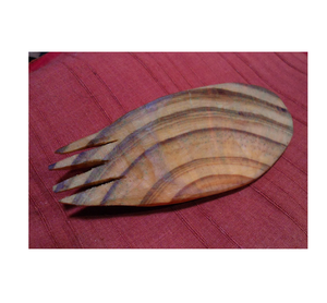 ชามสลัดไม้และมือสลัดขนาดกำหนดเองสำหรับผลไม้สลัดใช้สำหรับเครื่องครัว - Product Image 4