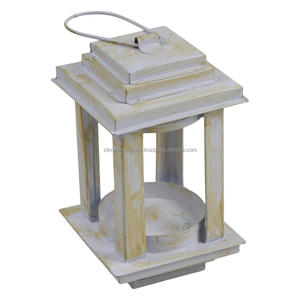 Lanterne en métal 2020 pièces, finition colorée Antique, Design, porte-bougie, décoration d'intérieur, porte-lampe - Product Image 1