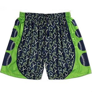 Short de basket-ball en maille pour homme 5 pouces XS Baseball Graphic Workout Impression personnalisée Vente en gros Logo Sportswear Double short pour homme - Product Image 1