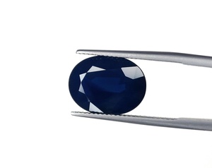 แหวนเพชรแซฟไฟร์สีฟ้าจากธรรมชาติสีฟ้า100% 8.48กะรัตขนาดแหวนเพชรเทียมสำหรับทำแหวนและจี้ - Product Image 4
