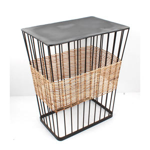 โต๊ะเหล็กพร้อมตัวยึดเชือกสำหรับตกแต่งบ้านเฟอร์นิเจอร์ตกแต่งบ้าน - Product Image 1