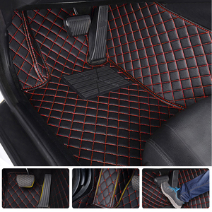 Alfombrilla de coche para Kia para <span class=keywords><strong>Xceed</strong></span> 2018-presente con accesorios interiores antideslizantes negro rojo - Product Image 4