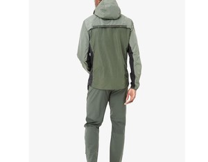 Ensemble coupe-vent pour homme en polyester et élasthanne de haute qualité, respirant, impression de logo personnalisée, vêtements de sport, vêtements d'hiver, ensembles OEM - Product Image 3