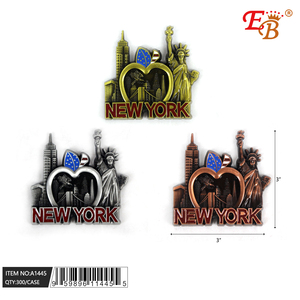 Nuovo magnete York 300 pezzi 25DZ/CS in Polyresin PVC quadrato adesivo magnetico souvenir Logo personalizzato di buona qualità per uso cucina flessibile - Product Image 1