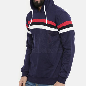 Mohair OEM — sweat à capuche de grande taille pour hommes, sweat-shirt imprimé à rayures, de haute qualité, vente en gros - Product Image 4