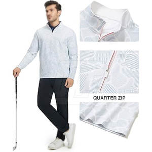 เสื้อแจ็คเก็ตซับลิเมชั่นแบบซิปครึ่งตัว แขนยาว สำหรับผู้ชาย เหมาะสำหรับไลฟ์สไตล์แอคทีฟ - Product Image 3