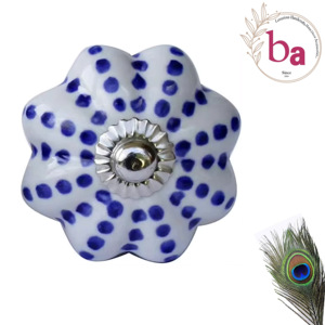 Poignées de tiroir d'armoire en céramique au design moderne de luxe européen [CK 213] pour armoire et commode de cuisine et chambre à coucher - Product Image 1