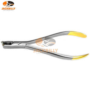 Pince dentaire orthodontique de haute qualité TC mince affleurant coupeur d'extrémité distale Ligature outil de coupe-fil en acier inoxydable certifié CE - Product Image 2