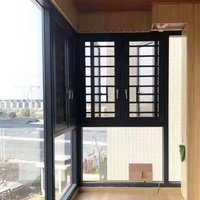 Ventana Abatible Motorizada Inteligente con Control Remoto y Vidrio Templado |   Funcionamiento con un Solo Toque, Hogar Inteligente, Cocina, Baño