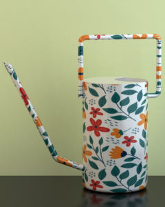 Bidon d'eau ronde en fer autocollant de couleur assortie émail métal pour plantes pépinière jardin Compost serre arroseur arrosoirs - Product Image 4