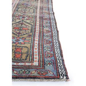 Alfombras de Lana Anudadas a Mano Nuray, Diseño Rectangular con Medallón Rojo Naranja y Patrones Abstractos para el Hogar, para Sala de Estar y Dormitorio, 9x12, Pae-2968 - Product Image 4