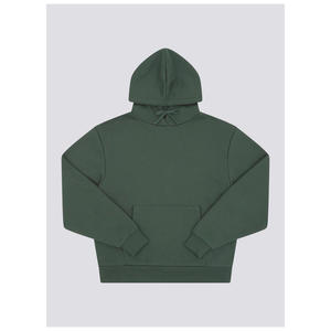 Sweat à capuche à capuche avec poche avant aux poignets élastiques pour hommes, veste en tissu confortable en mélange de coton de qualité supérieure pour hommes - Product Image 4