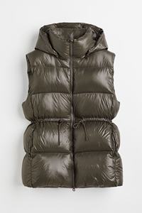 Chaquetas para mujer, chaleco con cuello levantado y cremallera, chaqueta acolchada, sin mangas, otoño e invierno, 2022 - Product Image 6