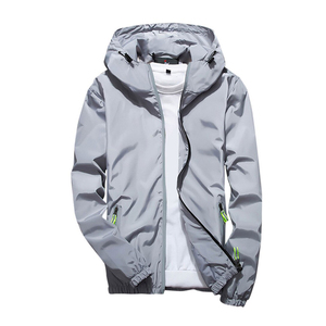 Matériau respirant fabriqué couleur unie hommes sweats à capuche zippés taille confortable fabrication de vêtements 100% coton épais polaire pour hommes - Product Image 1