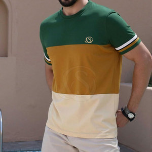 T-shirts pour hommes de qualité supérieure, professionnels, solides et élégants, avec logo personnalisé, style écologique, vente en gros, best-sellers, 100% coton - Product Image 4