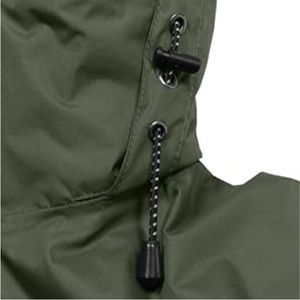 Fabricante de ropa personalizada, chaqueta de nailon resistente a la intemperie, chaquetas de carcasa blanda para hombre, chaqueta de nailon con logotipo estampado personalizado - Product Image 4