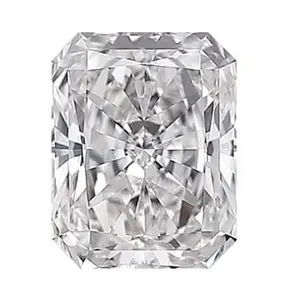 Wholesale 1.01CT Radiant Lab Grown Loose Diamond D Color VS1 Clarify IGI Certified CVD High Quality Sparkle Diamond For Jewelry