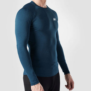 Men Gym Compression <b>Base</b> <b>Layer</b> Top <b>Long</b> <b>Sleeve</b> Quick Dry Sport Custom Men Gym <b>Long</b> <b>Sleeve</b> Blank Compression Shirts - Product Image 3