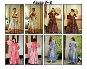 ชุดคอลเล็คชั่นผ้าคอตตอนแท้ผ้าไหมพิมพ์ลายดิจิตอลชุดแฟนซีสวมใส่ได้ตามต้องการ - Product Image 6