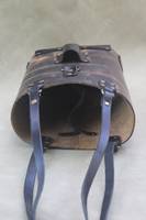 Acheter Sac fourre-tout en cuir véritable pour bouteilles mallette de rangement vin et whisky sac de transport bouteille en cuir durable sac porte-bouteille