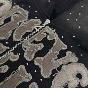 เสื้อฮู้ดผู้ชายสไตล์วินเทจผ้าเกล็ดปลามีซิปแบบรูดซิป - Product Image 4