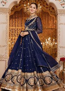 Mesdames Broderie Shalwar Kameez Boutique Robe Pakistanaise Femmes 3 Pièce Fête Porter Broderie Travail Brodé Robes Anarkali - Product Image 6