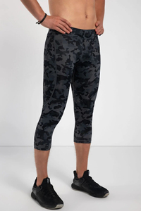 Leggings de sport pour hommes, slim, extensibles, durables, pour l'entraînement, la course et les activités quotidiennes, pantalons de compression - Product Image 5