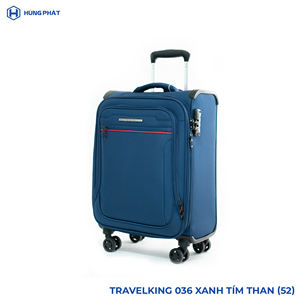 Super <b>Lightweight</b> 036 Soft Luggage Size 20/24/28'' Travel <b>Suitcases</b> Personalized Brand Travel Luggage Hung Phat Wholesaler - Product Image 2