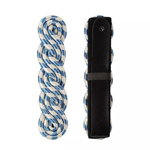 Fábrica hecha a mano Ceremonial Color plata hombro cordón nudo personalizado charreteras hombro tablas para guardia - Product Image 5
