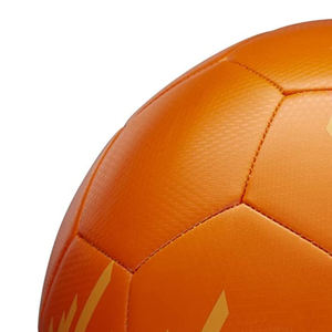 Balón de fútbol de cuero PU/PVC con logotipo de fábrica personalizado de alta calidad, barato, compra en línea, balones de entrenamiento promocionales - Product Image 3