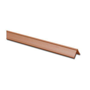 PARASPIGOLO 28X28 BAROCCO RESINA ESPANSA 300 CM NOCE - Product Image 1