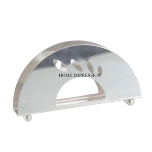 Vintage Table Top Decorative Elegant Napkin Holder <b>Large</b> Size Shining Mirror Polished Table Home Perfect Napkin Holder On Sales - Product Image 5