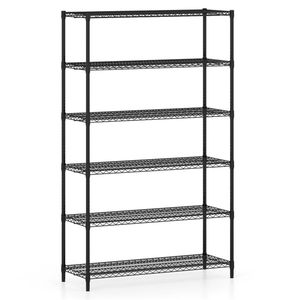 Étagère métallique robuste pour garage à 6 niveaux, capacité de 4800 lb, neuve - Product Image 1